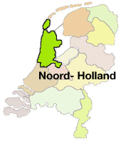 Karte Noord-Holland